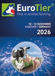 EUROTIER. Feria internacional de la ganadería. Del 10 al 13 de noviembre de 2026 en Hanover.
