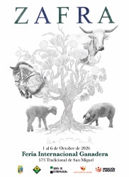 FERIA DE ZAFRA. Feria internacional ganadera. Del 01 al 06 de octubre de 2026.
