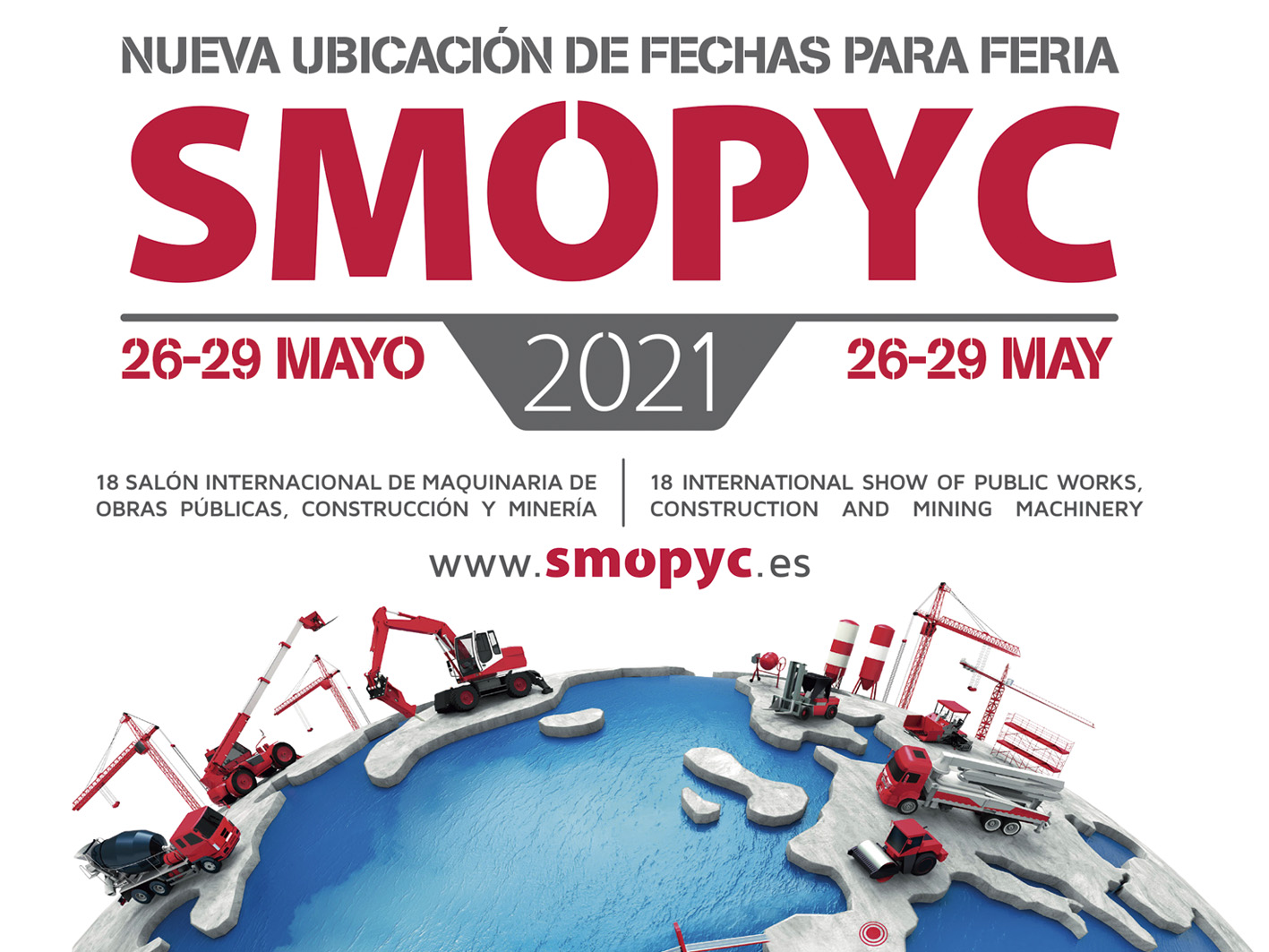 SMOPYC se celebrará del 26 al 29 de mayo de 2021