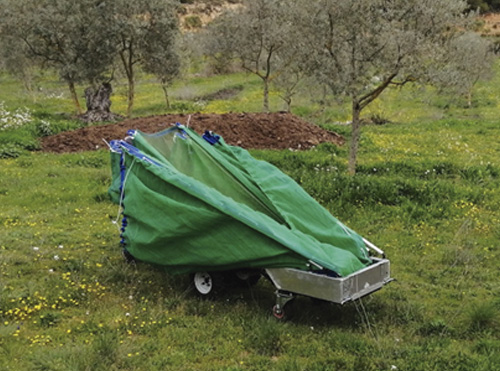 Carretilla recolectora manual EMES-GARRIGUES CMOT