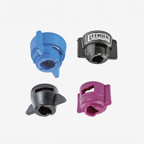 Accesorios LECHLER Tapones de bayoneta para MULTIJET y adaptador de origen no-Lechler intermedio y de extensión