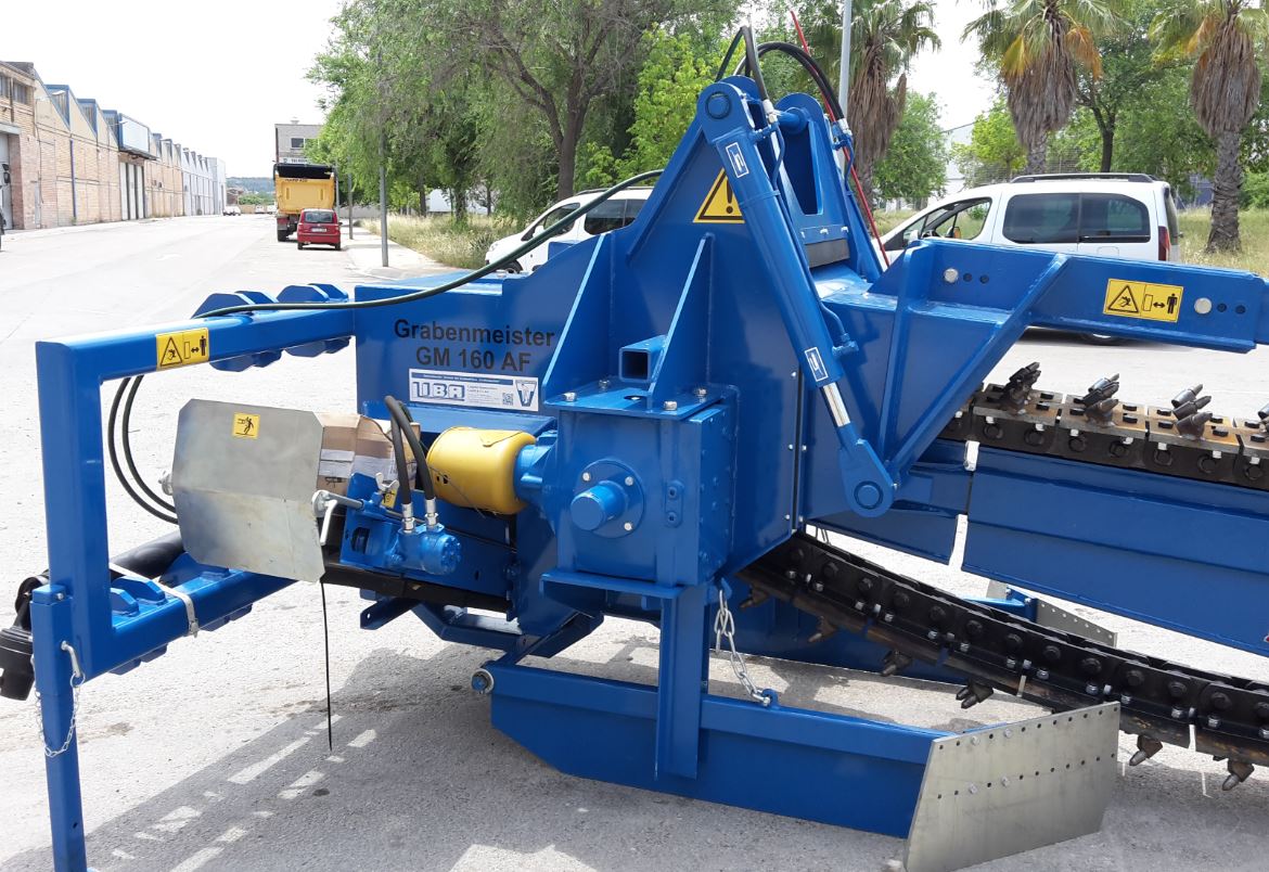 Zanjadora GM 160 S/AF LIBA Oxce