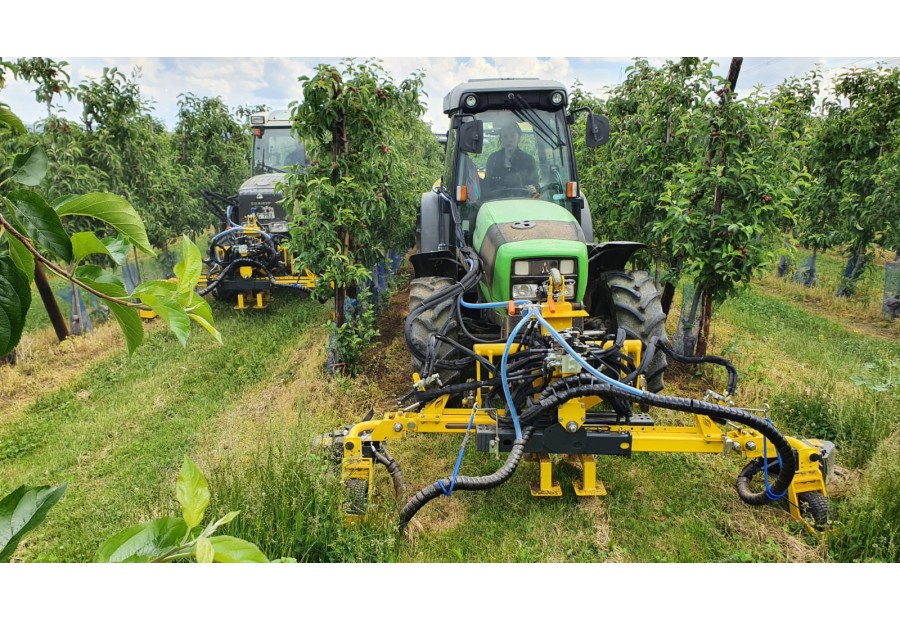 Máquina herbicida mecánica ecológica Grasskiller CAFFINI Euromac Trader