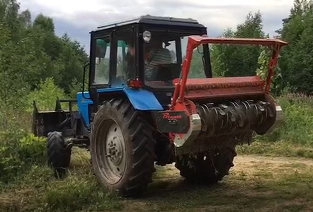 Trituradora Forestal M450m-1450 Prinoth Oxcce
