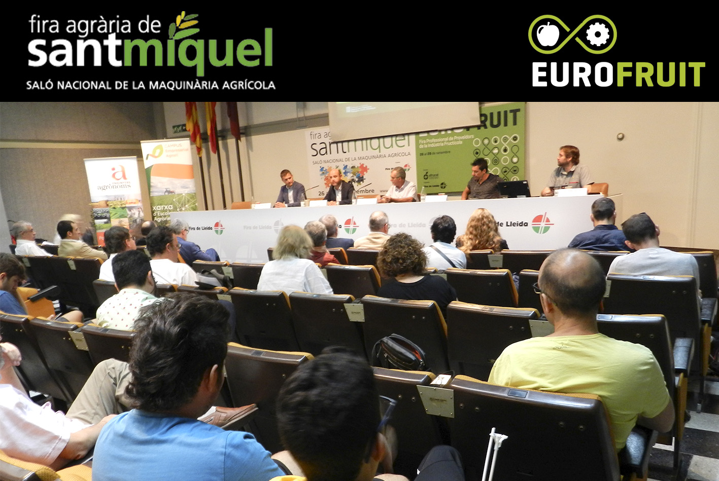 La agricultura ecológica, de precisión y 4.0, ejes en las Jornadas de la feria de SANT MIQUEL de Lleida