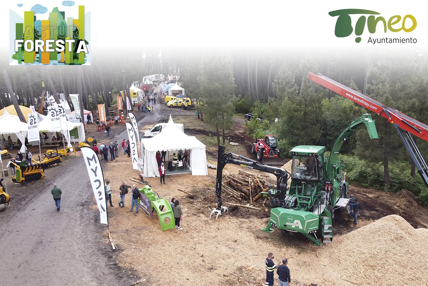 Asturforesta la Feria Forestal Internacional de España celebra su décimo cuarta edición los días 15, 16 y 17 de junio de 2023