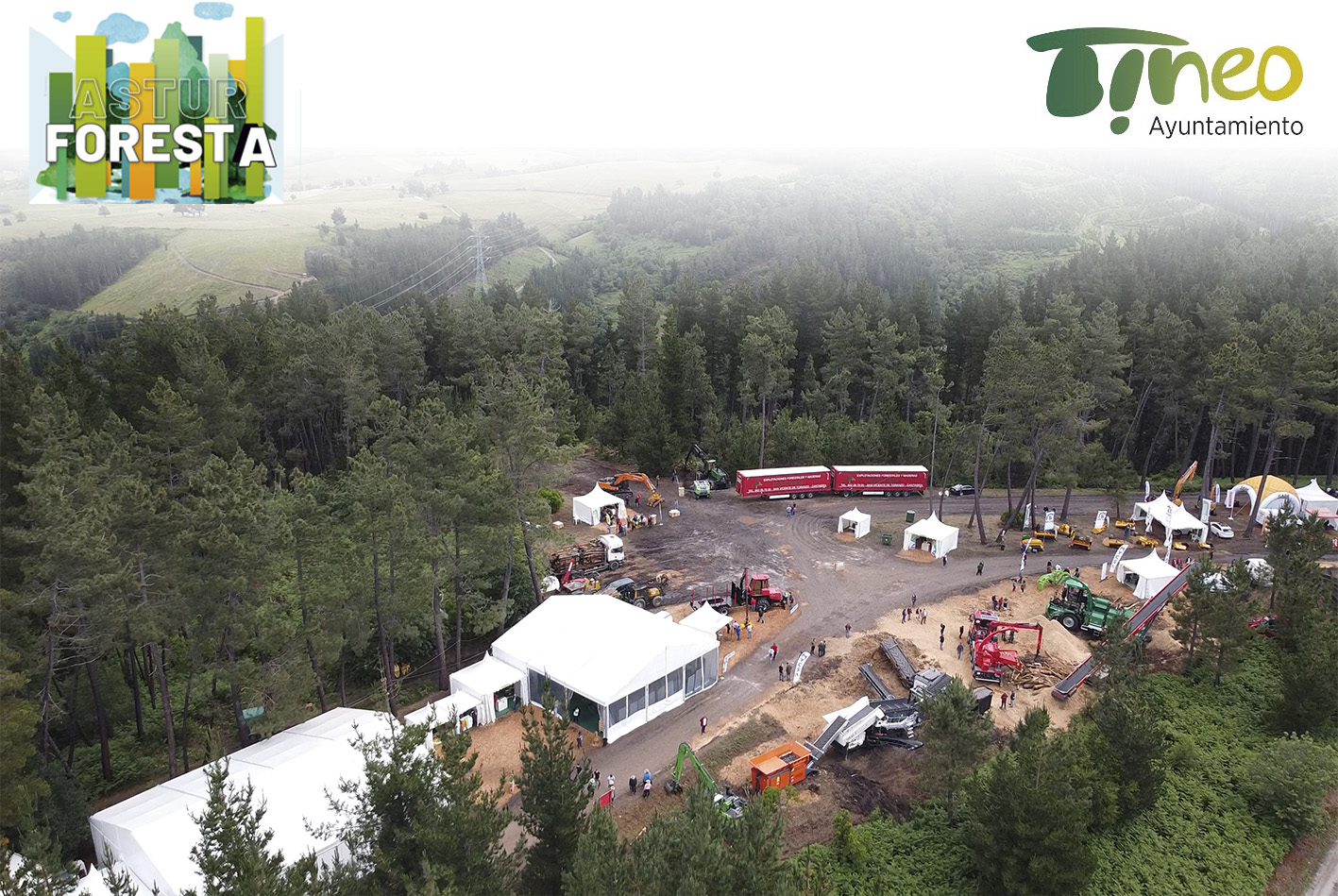 Asturforesta la Feria Forestal Internacional de España celebra su décimo cuarta edición los días 15, 16 y 17 de junio de 2023