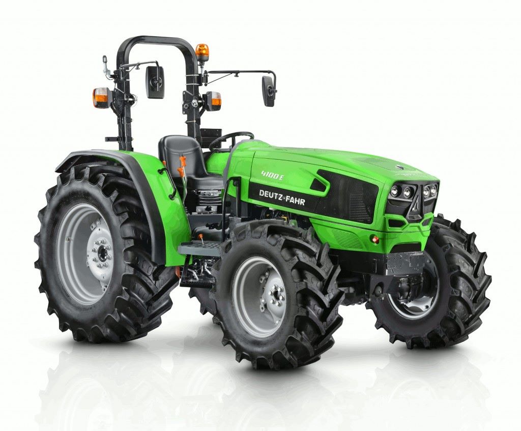 Tractor Serie 4E DEUTZ-FAHR Agrotrac vista frontal