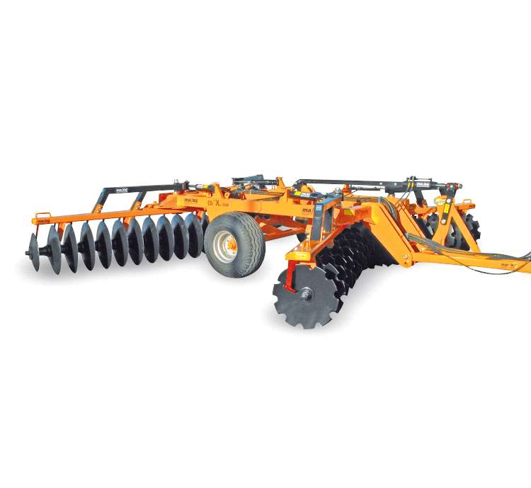 Grada de discos MA/AG EDX 2000 N en "X"