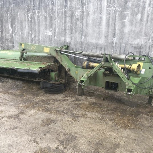 Segadora acondicionadora suspendida de mayales de hierro KRONE EasyCut R320, segunda mano, usado, ocasión