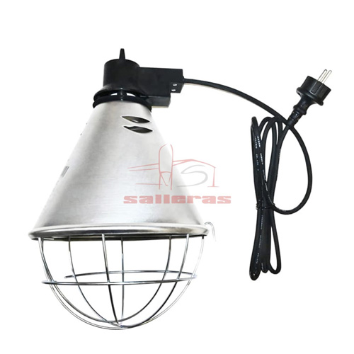 4.1.2 Lámpara SALLERAS de infrarrojos con protección y cable