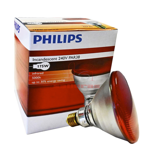 4.1.3 Bombilla PHILIPS de infrarrojos 175 W