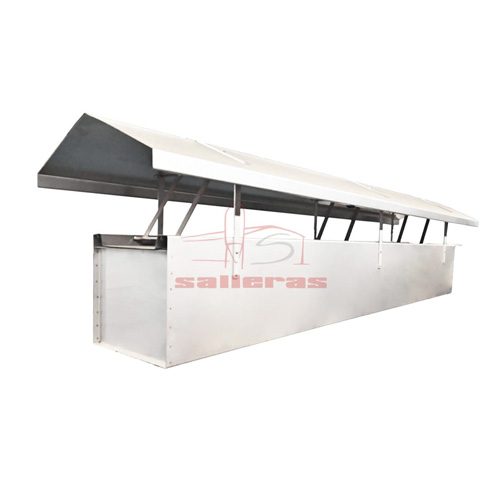 4.6.7 Tejado SALLERAS de claraboya inox