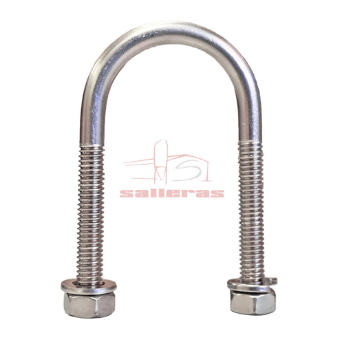 Abarcones inox con tuercas y arandelas SALLERAS