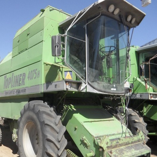 Cosechadora de cereal de segunda mano DEUTZ-FAHR TopLiner 4075H ocasion usado