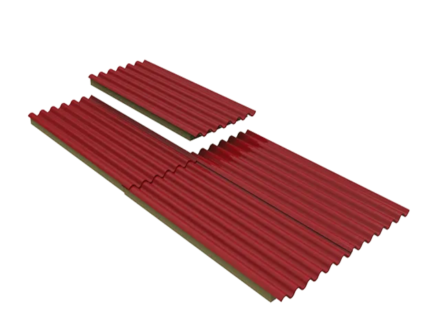 Panel sandwich fibrocemento para granjas PANEL SANDWICH simulacion