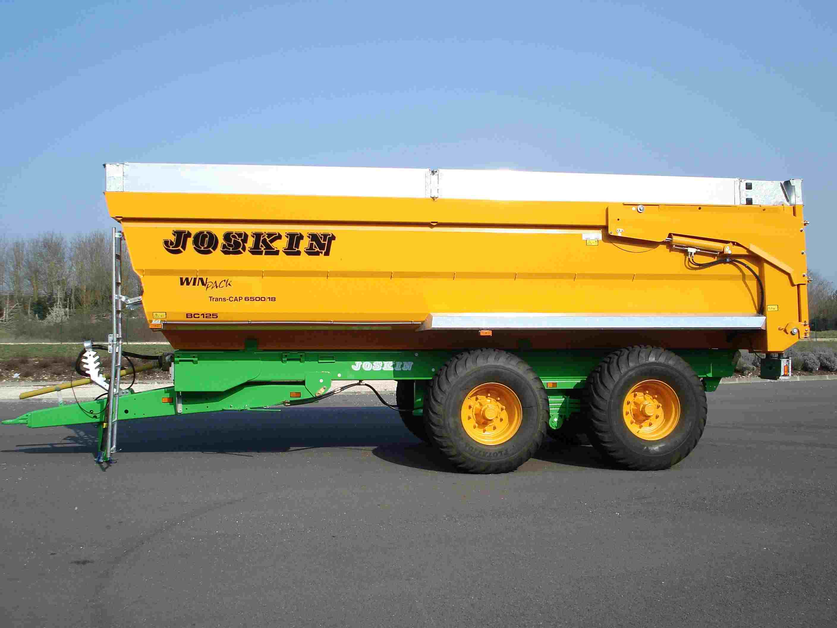 Remolque banera TransCap JOSKIN 