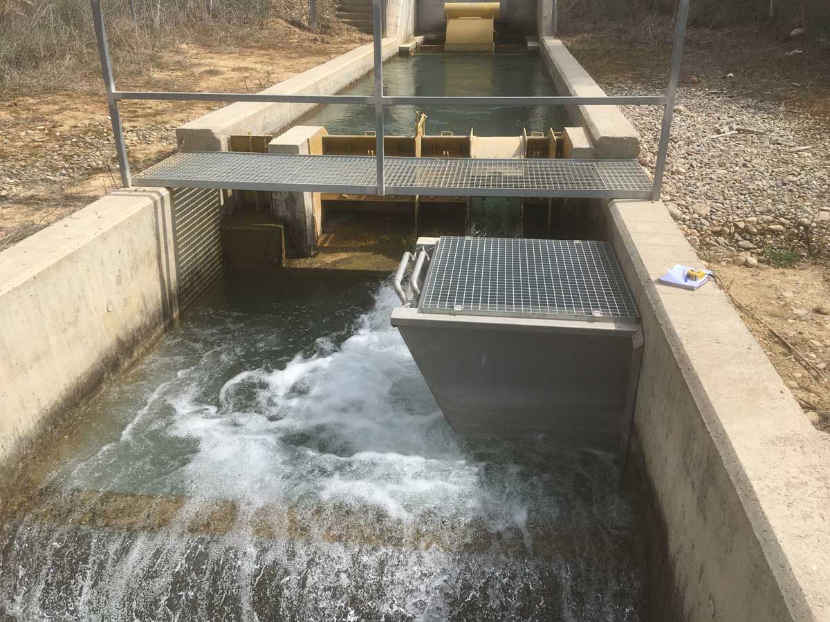 Salidas de embalse HIDROMATIC PONENT