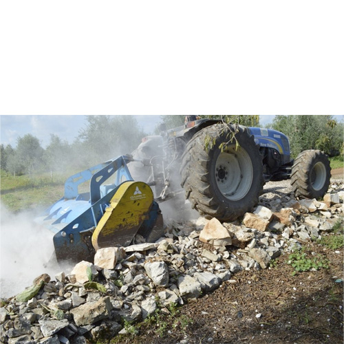 1.1.4 Trituradora de piedras OMAT serie M