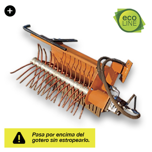 2.6 Desbrozadora 3P hilo para el equipo delantero multicabezales FERNANDEZ