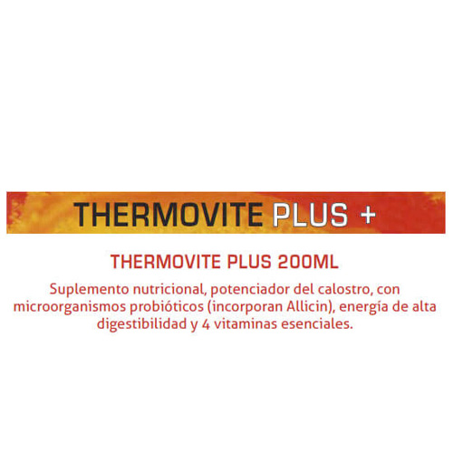 Suplemento nutricional potenciador del calostro MOREA Thermovite Plus 200mg