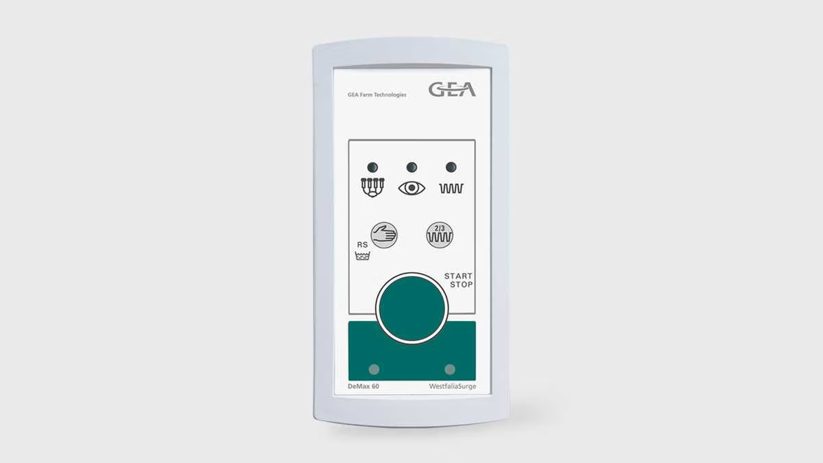 Unidades de control de ordeño GEA DeMax y DemaTron