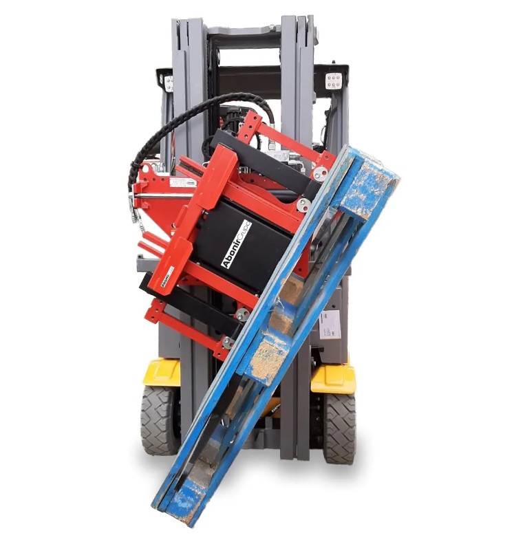 Volteador Hidráulico con Prensor ABONIR FEM2 con 1.500Kg de Capacidad y 180