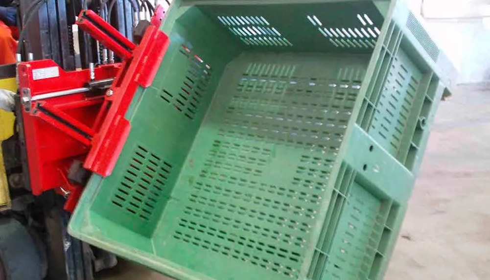 Volteador Hidráulico con Prensor ABONIR FEM2 con 1.500Kg de Capacidad y 180