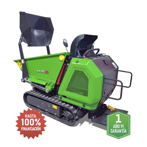 3.2.1 Mini dumper AXIONSS o carretilla motorizada con orugas AX-DU80