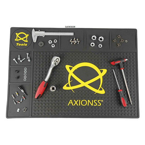 4. Estera de silicona AXIONSS de revisión de banco superior. Tapete para banco de trabajo