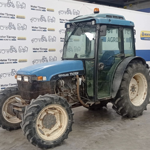 8. Tractor NEW HOLLAND TN75 F, segunda mano, ocasión, usado