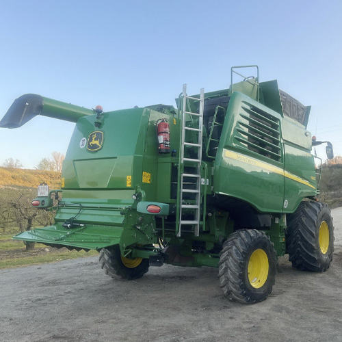 9. Cosechadora de cereales JOHN DEERE T660i HillMaster, segunda mano, usado, ocasión