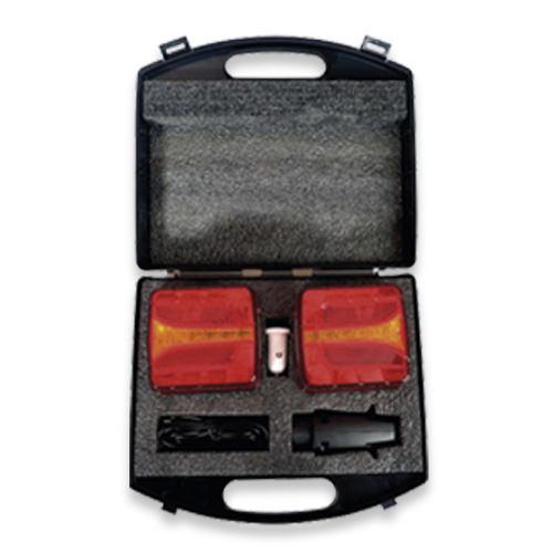 2 Kit LA MULEÑA pilotos de remolque Led inalámbricos magnéticos