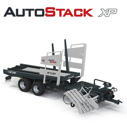Autocargador y aplicador de pacas ARCUSIN AutoStack XP