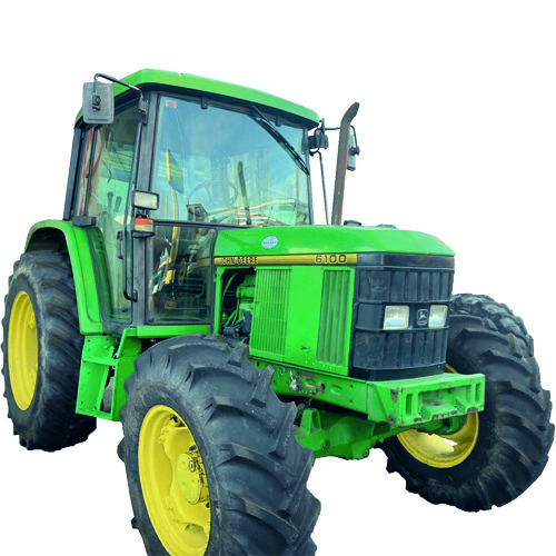 11.7 Tractor JOHN DEERE 6100 de segunda mano, sin pala, Power Shift, cambio Power Quart, 11.000 horas, en buen estado, ocasión, usado