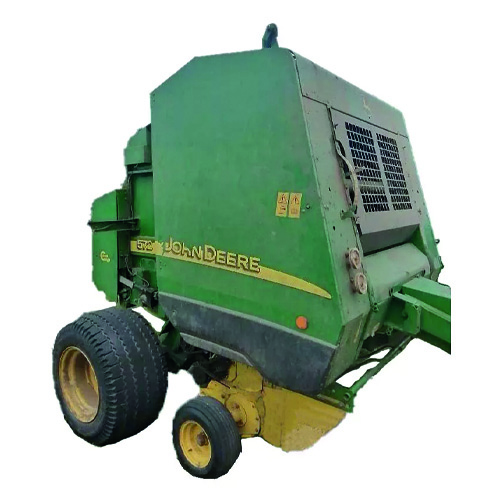 13.10 Rotoempacadora JOHN DEERE 572 con malla de segunda mano, en buen estado, revisada en taller, ocasión, usado
