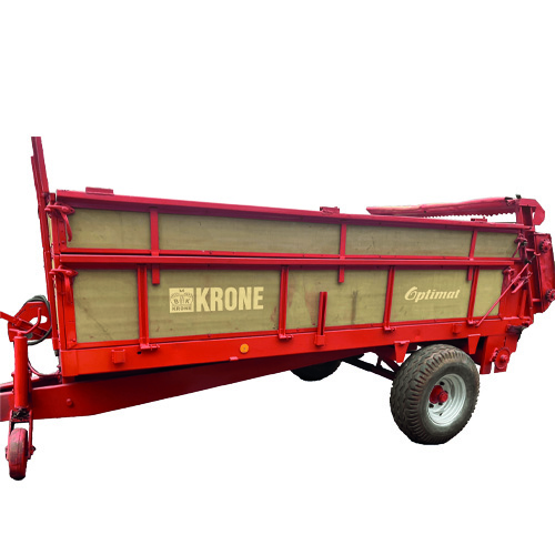 15.7 Remolque esparcidor KRONE Optimat de segunda mano, en muy buen estado carrocería y ruedas, ocasión, usado