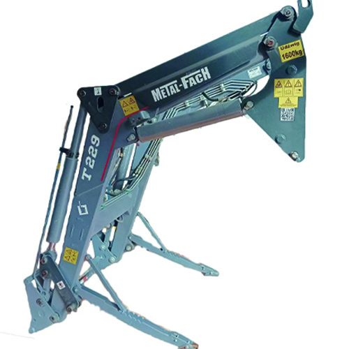 16.1 Pala de ocasión METAL-FATCH T 229 de segunda mano, de 1.600 kg, 3 funciones, con cazo, ocasión, usado