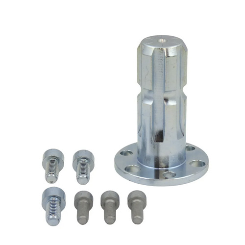 3.3 Kit cardan SIRFRAN agujeros con tornillos - indispensalbe para la conexión mecánica entre el tractor y las bombas de membrana o pistón