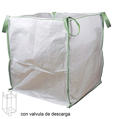 4.16 Saca (big-bag) con válvula de descarga AGROCOR, varias medidas