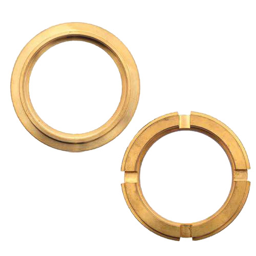 8. Anillos de bronce UDOR para bombas de pistón, posterior y anterior