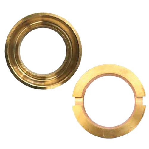 9. Anillos de bronce CAUCHOS INDALO para bombas de pistón, posterior y anterior