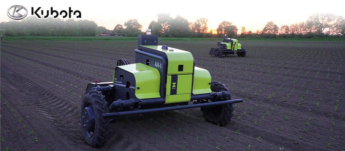 Kubota lidera la ronda previa a la serie B de Kilter, con el robot pulverizador de alta precisión, por 6,5 M€