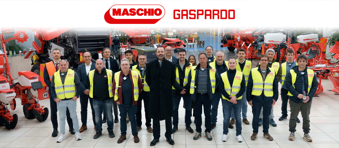 Profesionales del sector agrario conocen la excelencia tecnológica italiana en maquinaria agrícola de Maschio Gaspardo