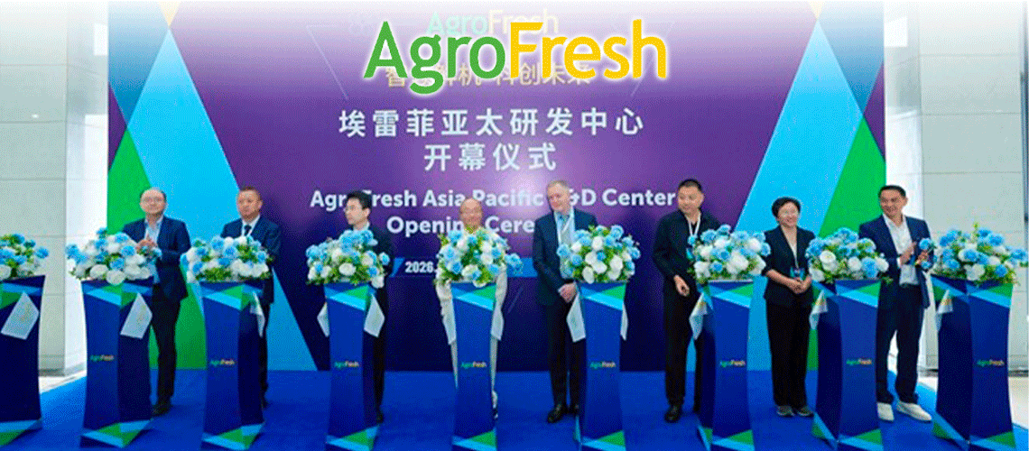AgroFresh inaugura un nuevo centro de I+D para la región de Asia-Pacífico en Yangling, China