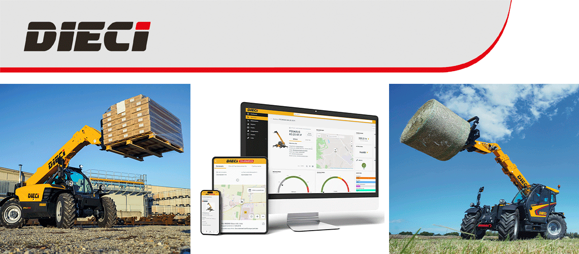 DIECI Telematics System de serie en toda la gama