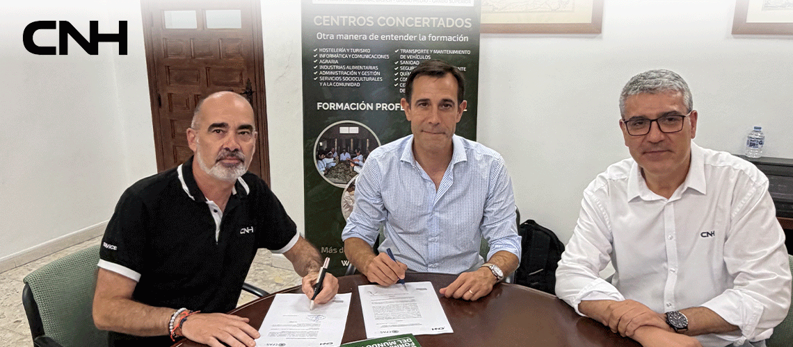 Case IH, New Holland y EFAS firman un acuerdo estratégico para fomentar la formación de jóvenes y su acceso al mercado laboral agrario