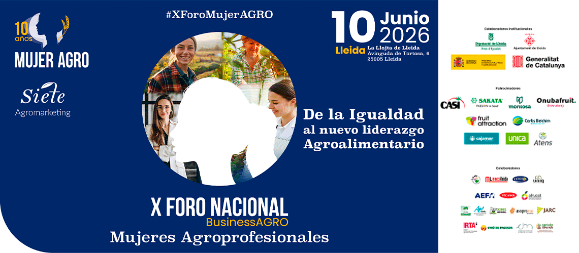 Liderazgo, representación y futuro: el X Foro MujerAGRO pone el foco en los grandes retos de las mujeres agroprofesionales