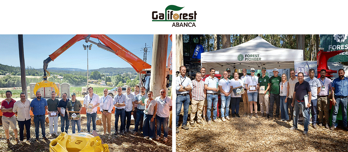 Una grúa forestal robótica, inteligente y conectada, primer premio en el Concurso de Innovación de la feria Galiforest Abanca 2026