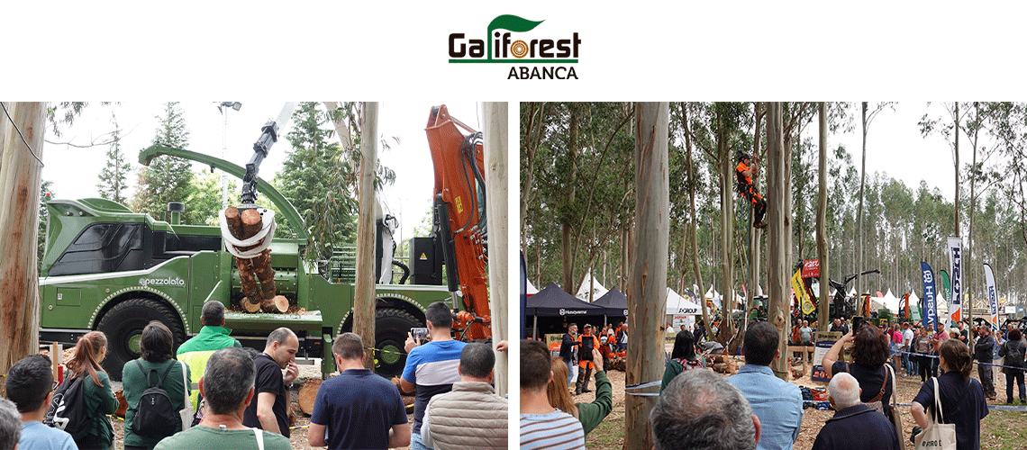 La vertiente más dinámica de la feria Galiforest Abanca 2026 programa 200 demostraciones de maquinaria y sistemas forestales